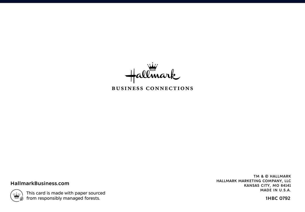 Seasonal Sprigs Holiday Card