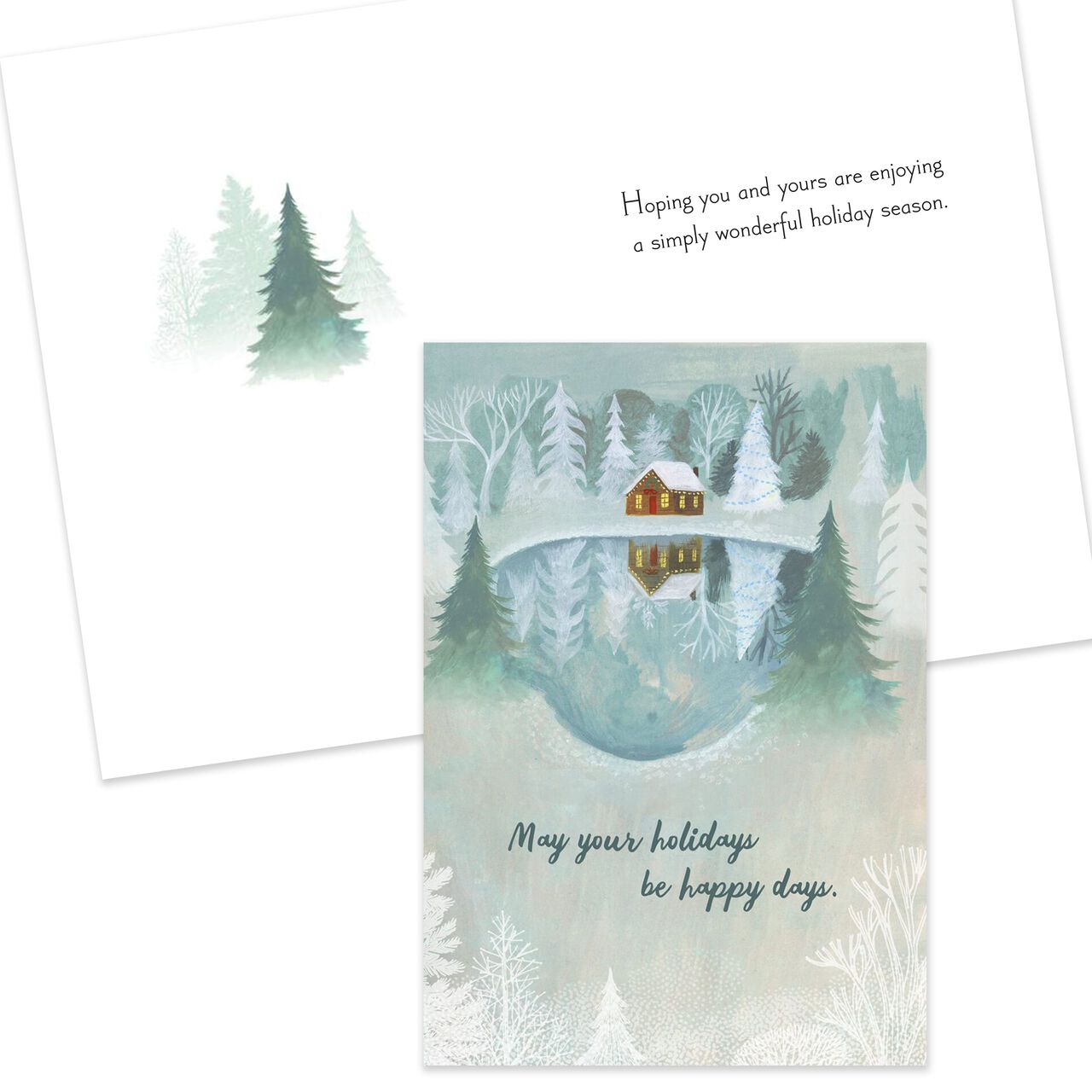 Season's Greetings Assorted Happy Holidays Cards 25 Pack image number 3