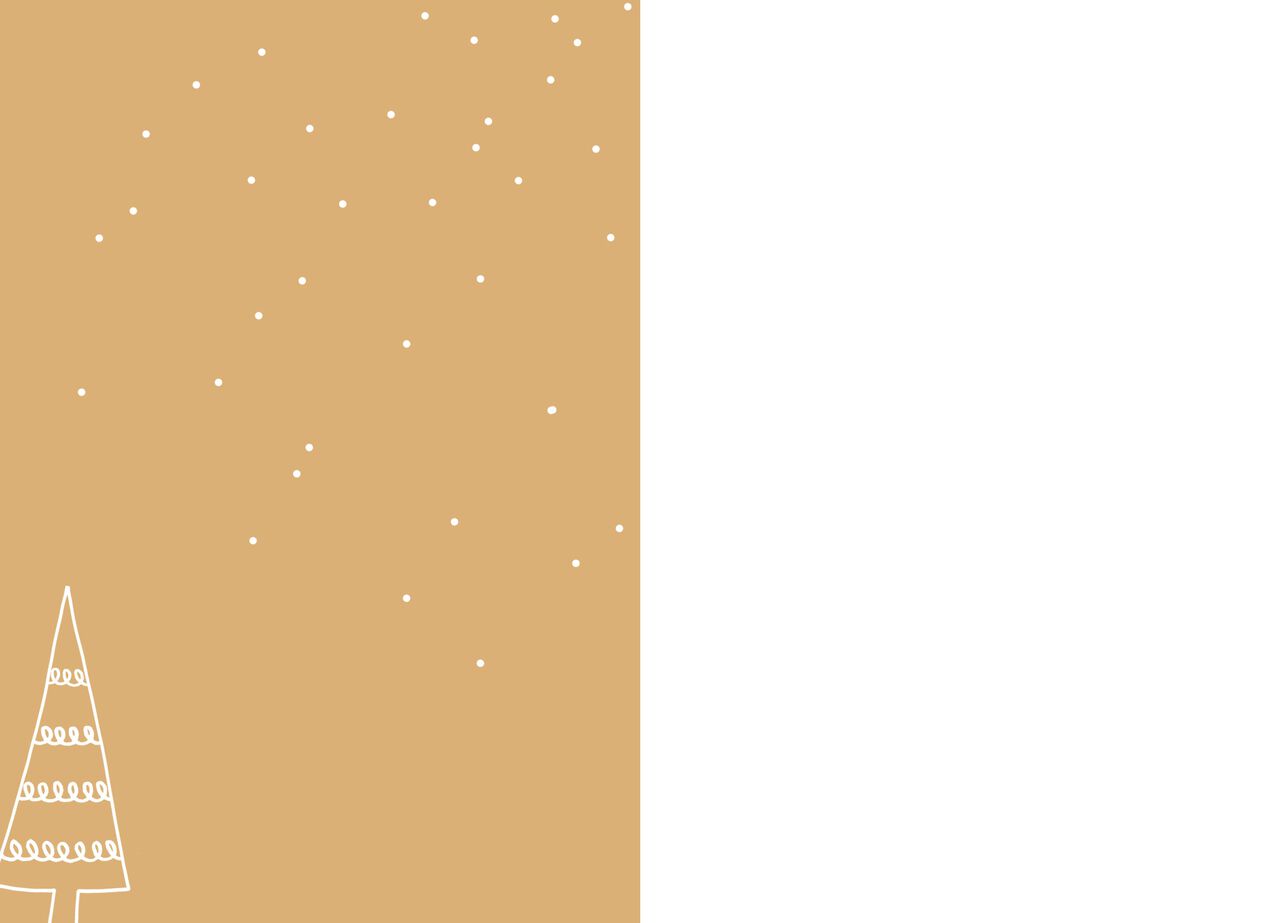 Gingerbread Home Happy Holidays Card