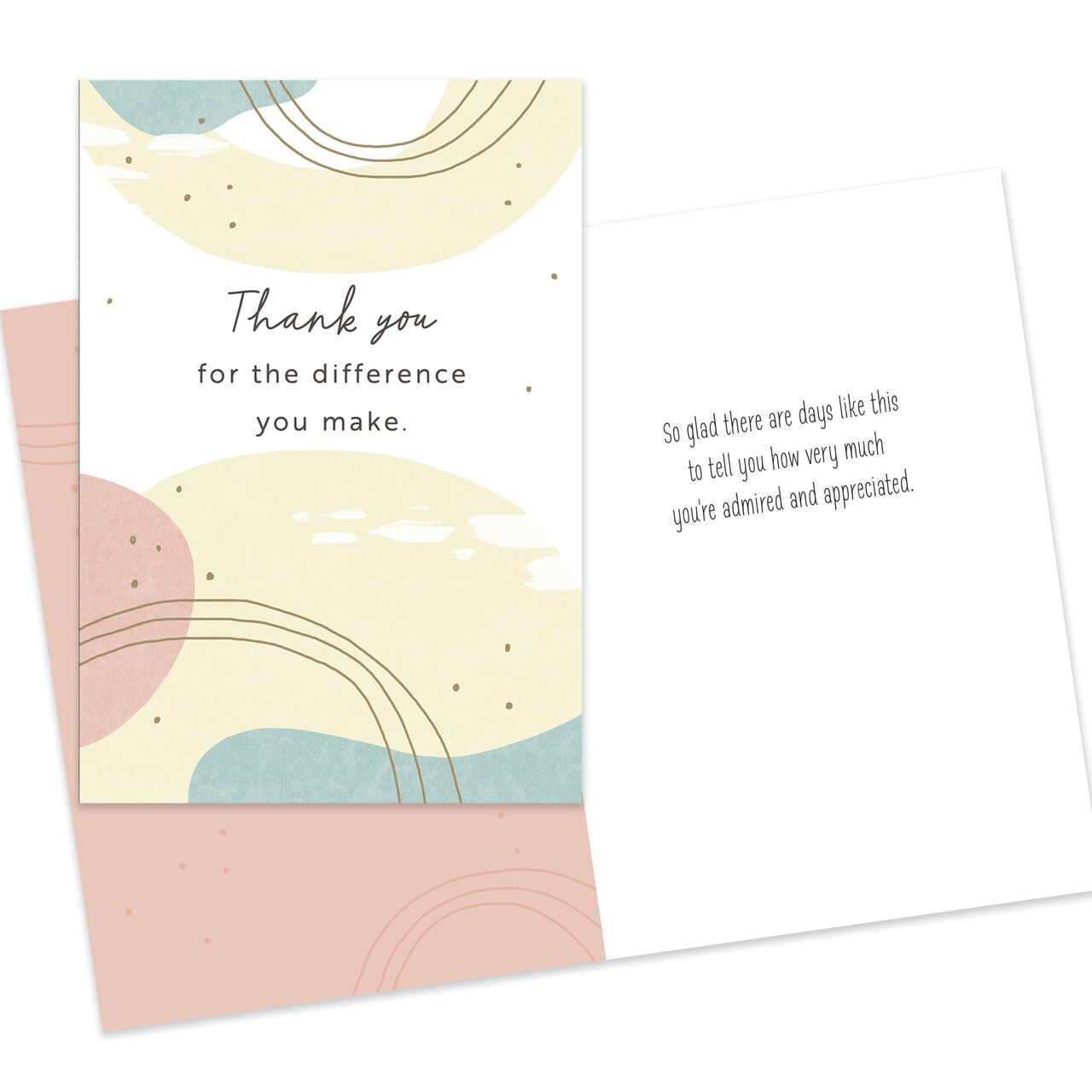 Abstract Design Assorted Employee Collection Cards 25 Pack image number 3