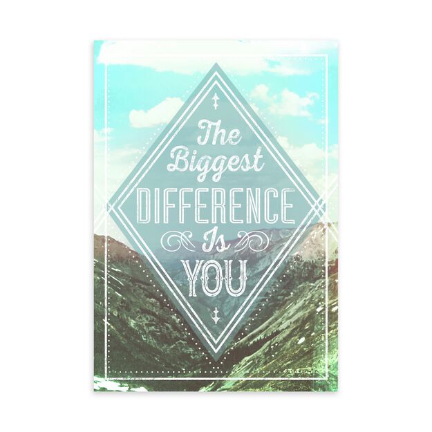 You Are the Difference Volunteer Thank You Card