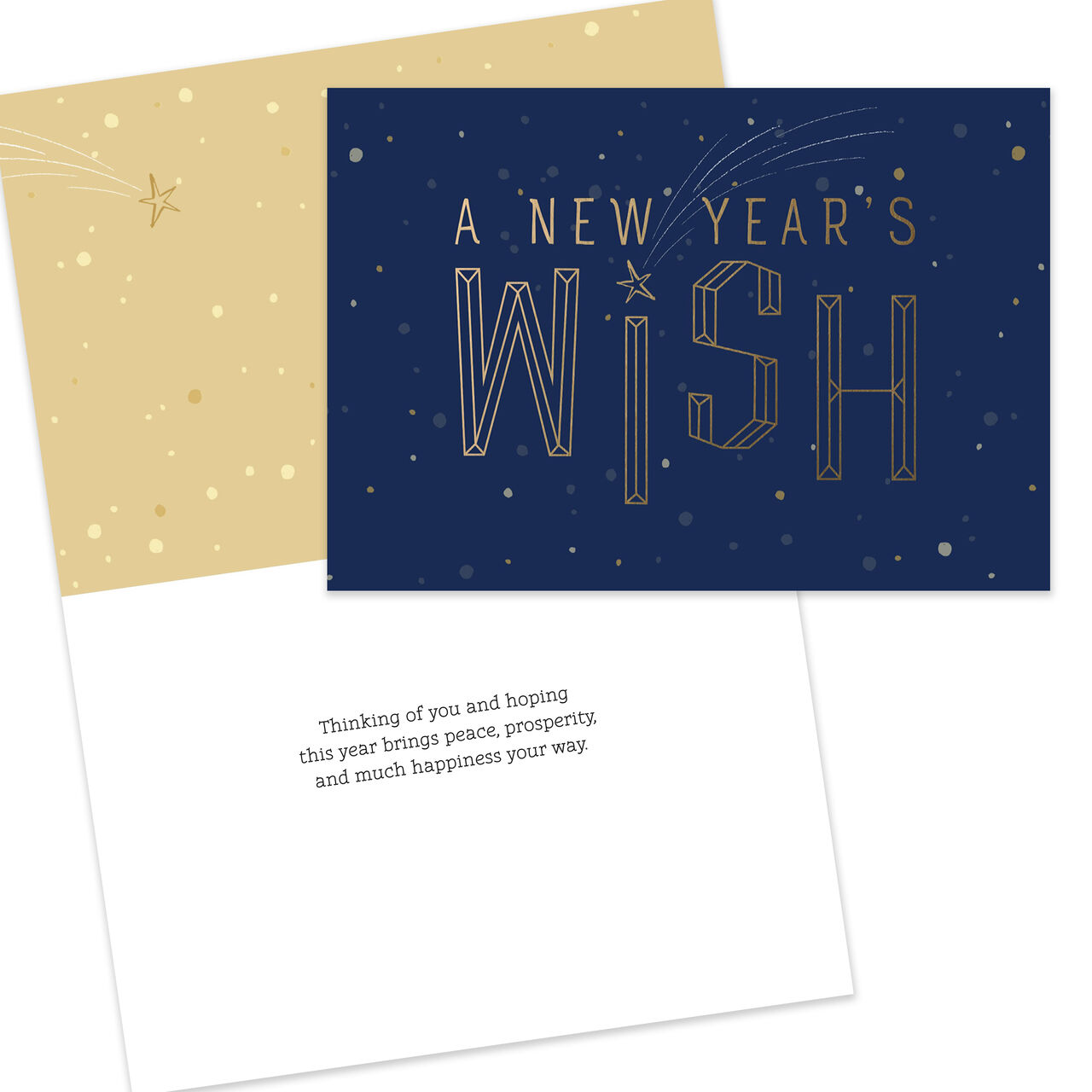 Bright Year Ahead Assorted Happy New Year Cards 10 Pack image number 2