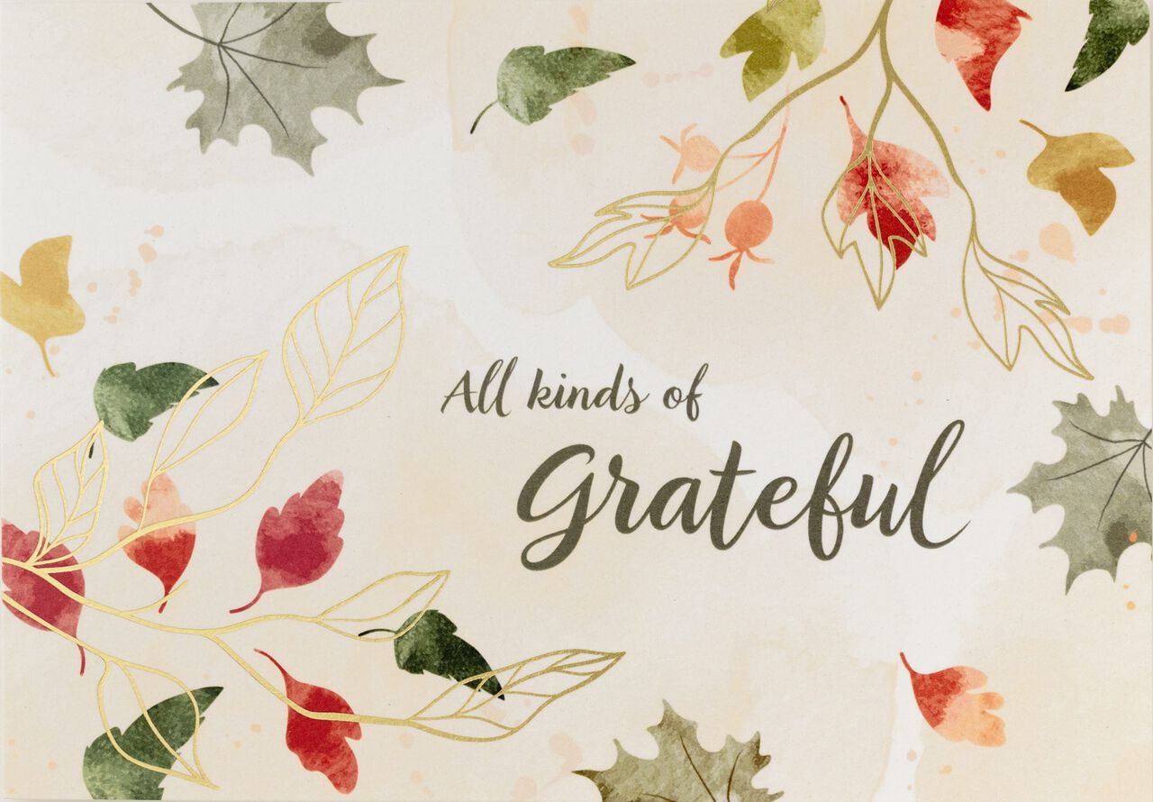 All Kinds of Grateful Thanksgiving Cards