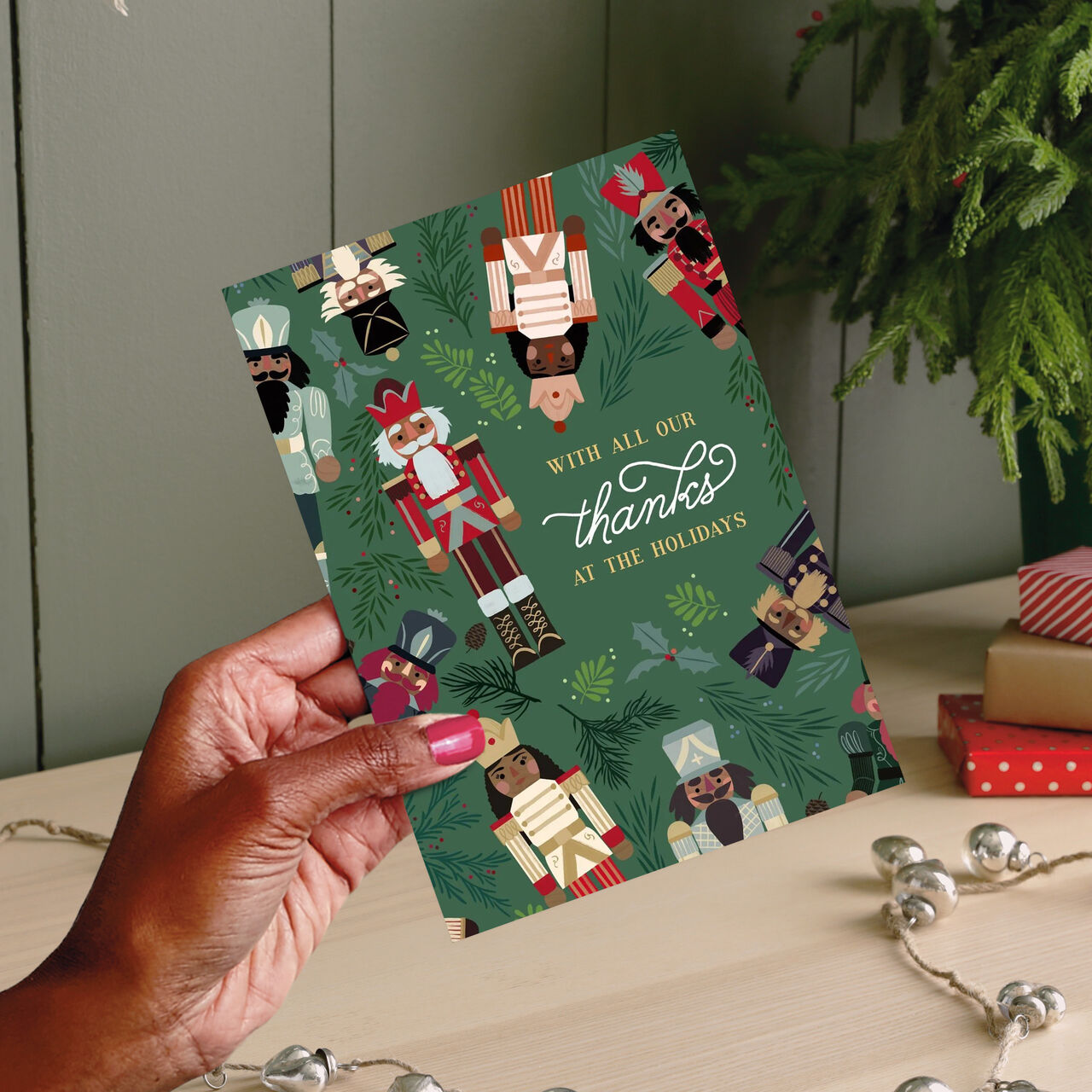 Nutcrackers Holiday Appreciation Card image number 1