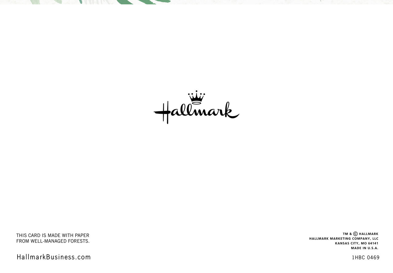 Tranquil Botanicals Welcome Card