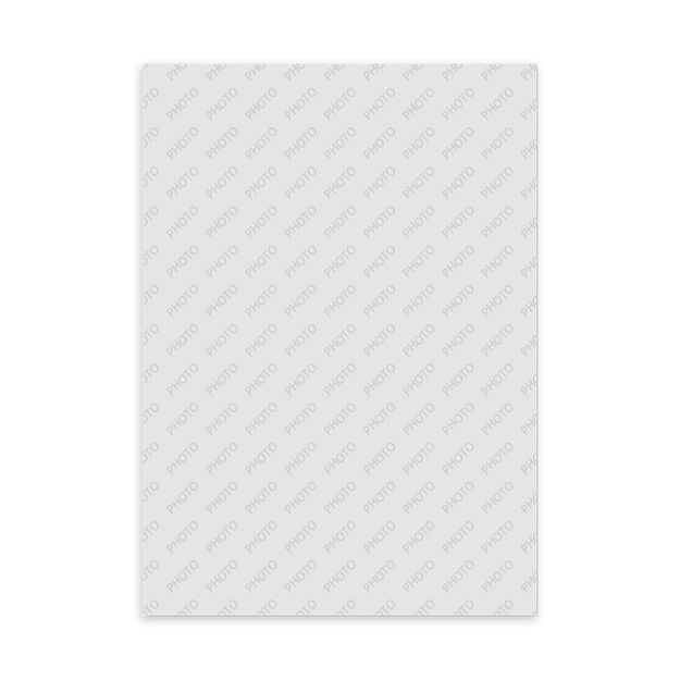 Fully Customizable Vertical Flat Photo Card