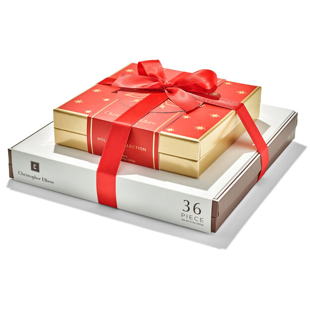 Christopher Elbow 'Tis the Season Holiday Chocolate Gift Tower