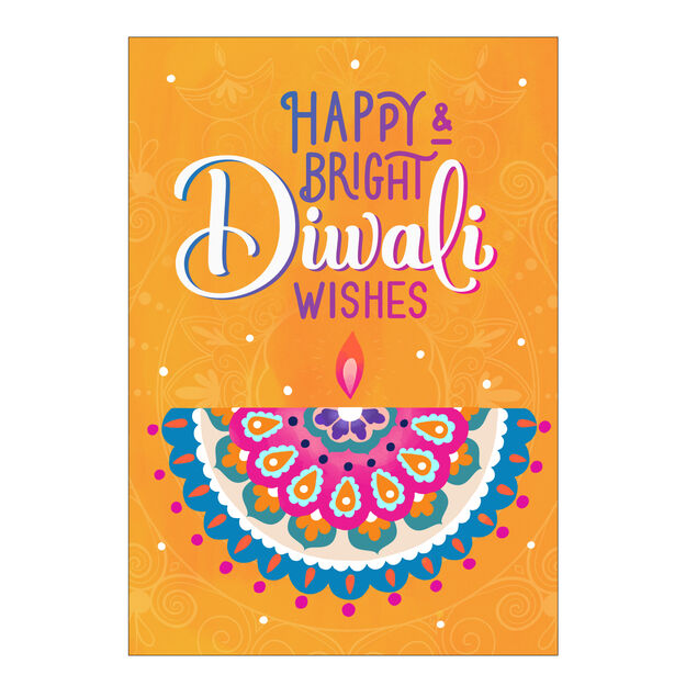 Happy & Bright Diwali Card