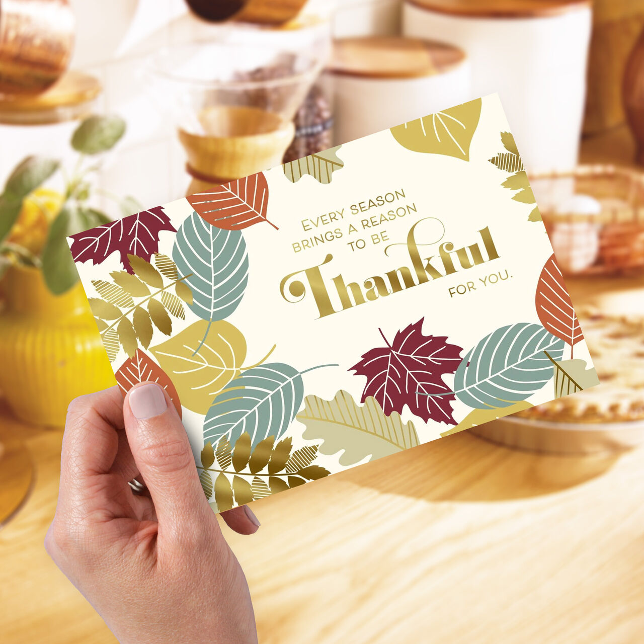 Every Season Thankful Thanksgiving Cards image number 1