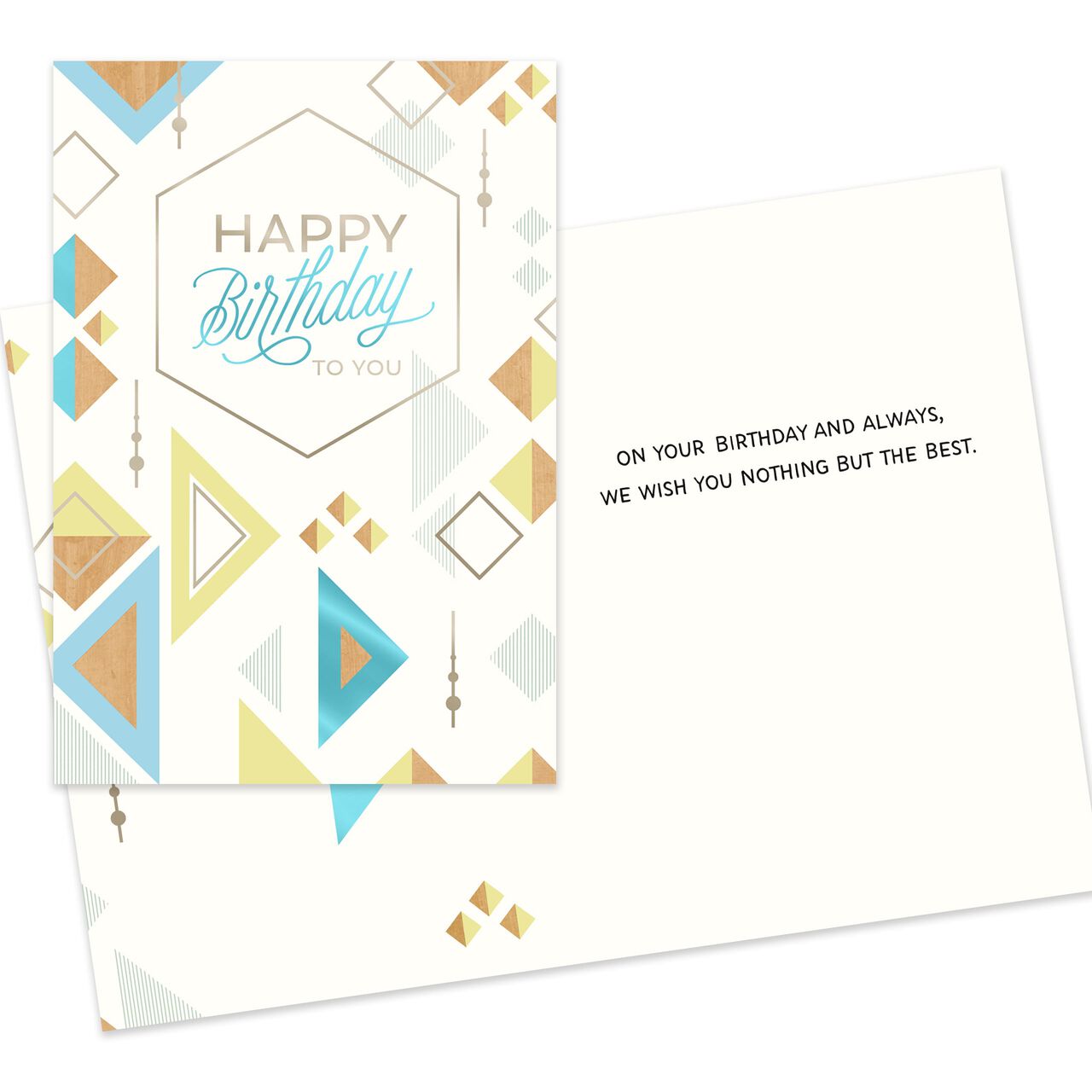 Geometric Pattern Elevated Assorted Employee Collection Cards 25 Pack image number 1