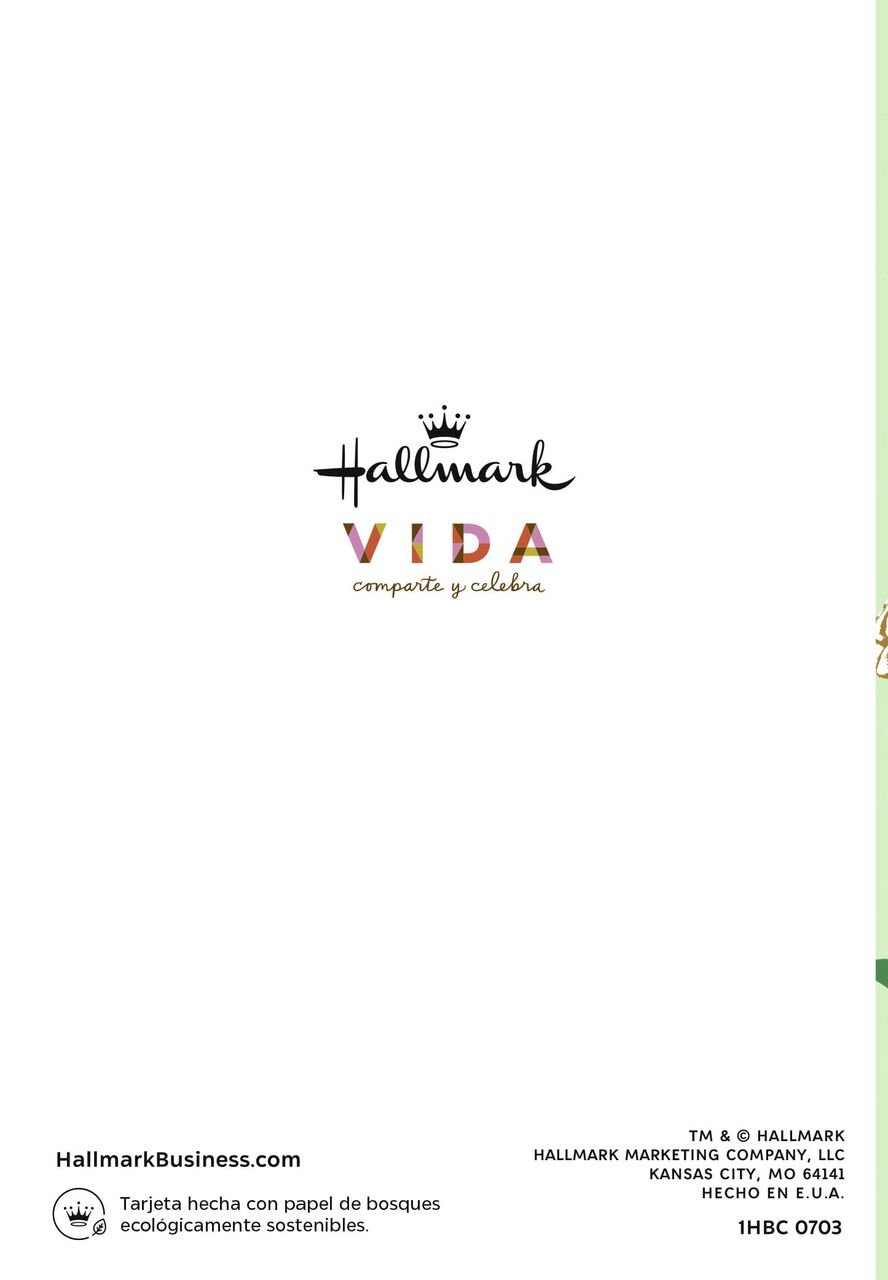 Feliz Navidad Wreath Spanish Christmas Card
