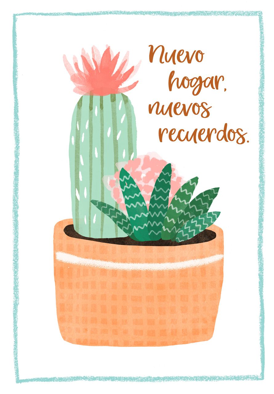 New Memories Spanish New Home Card