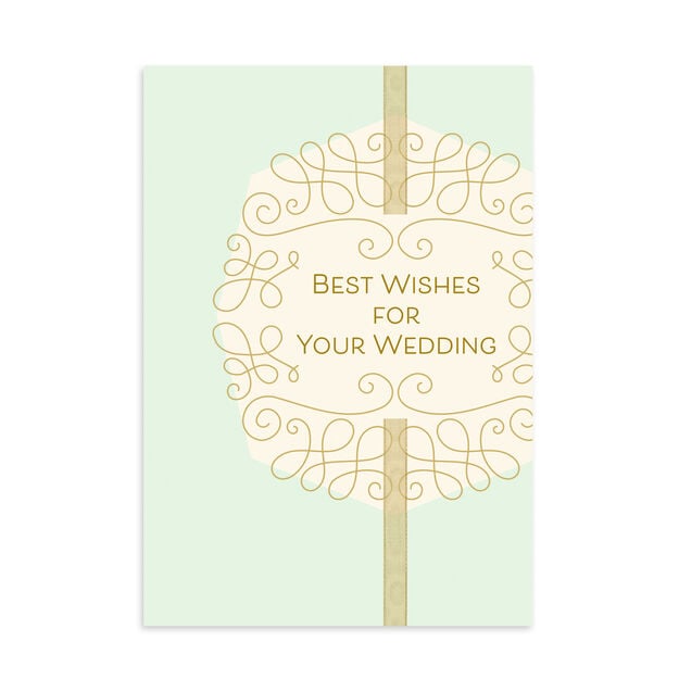Best Wishes Wedding Card