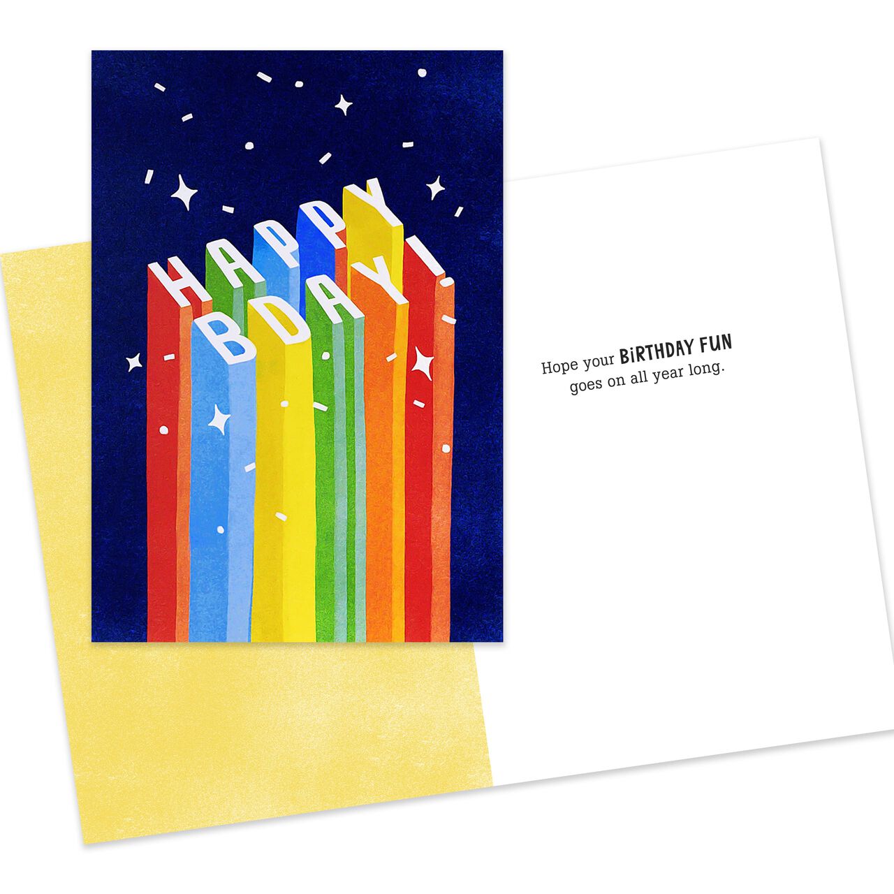 Colorful Birthday Assorted Birthday Cards 10 Pack image number 3