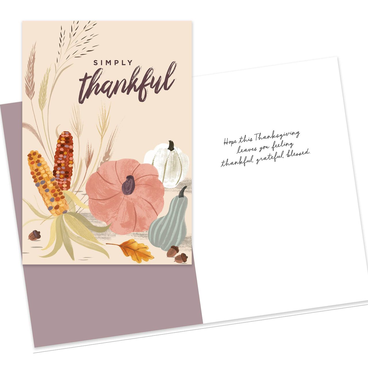 Appreciation & Thanks Assorted Thanksgiving Cards 10 Pack image number 3