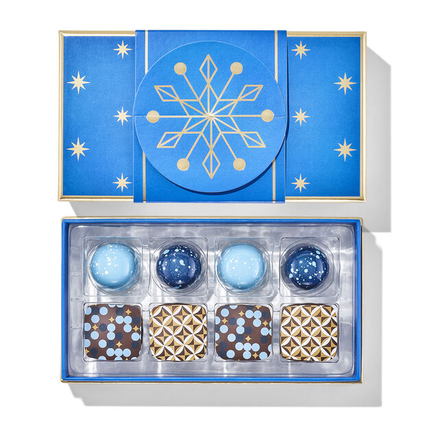 Christopher Elbow 8-Piece Winter Chocolate Assortment