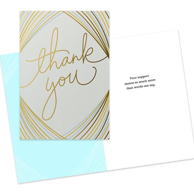 Classic Appreciation Assorted Thank You Cards 10 Pack
