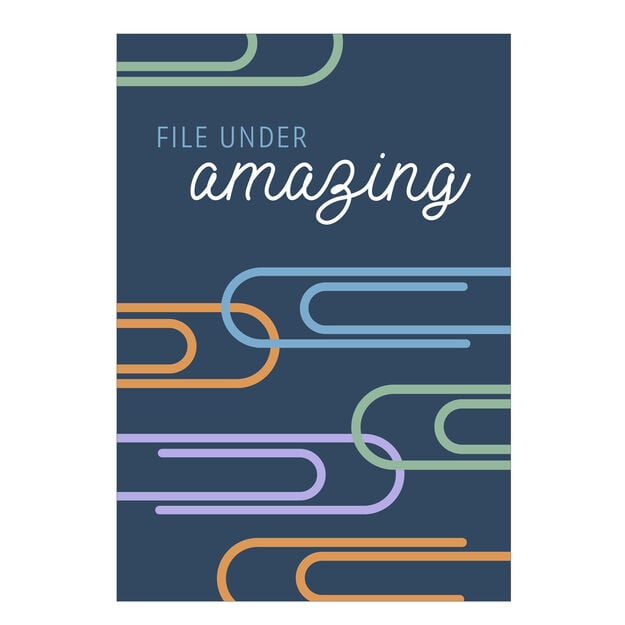 Amazing Paperclips Employee Appreciation Card