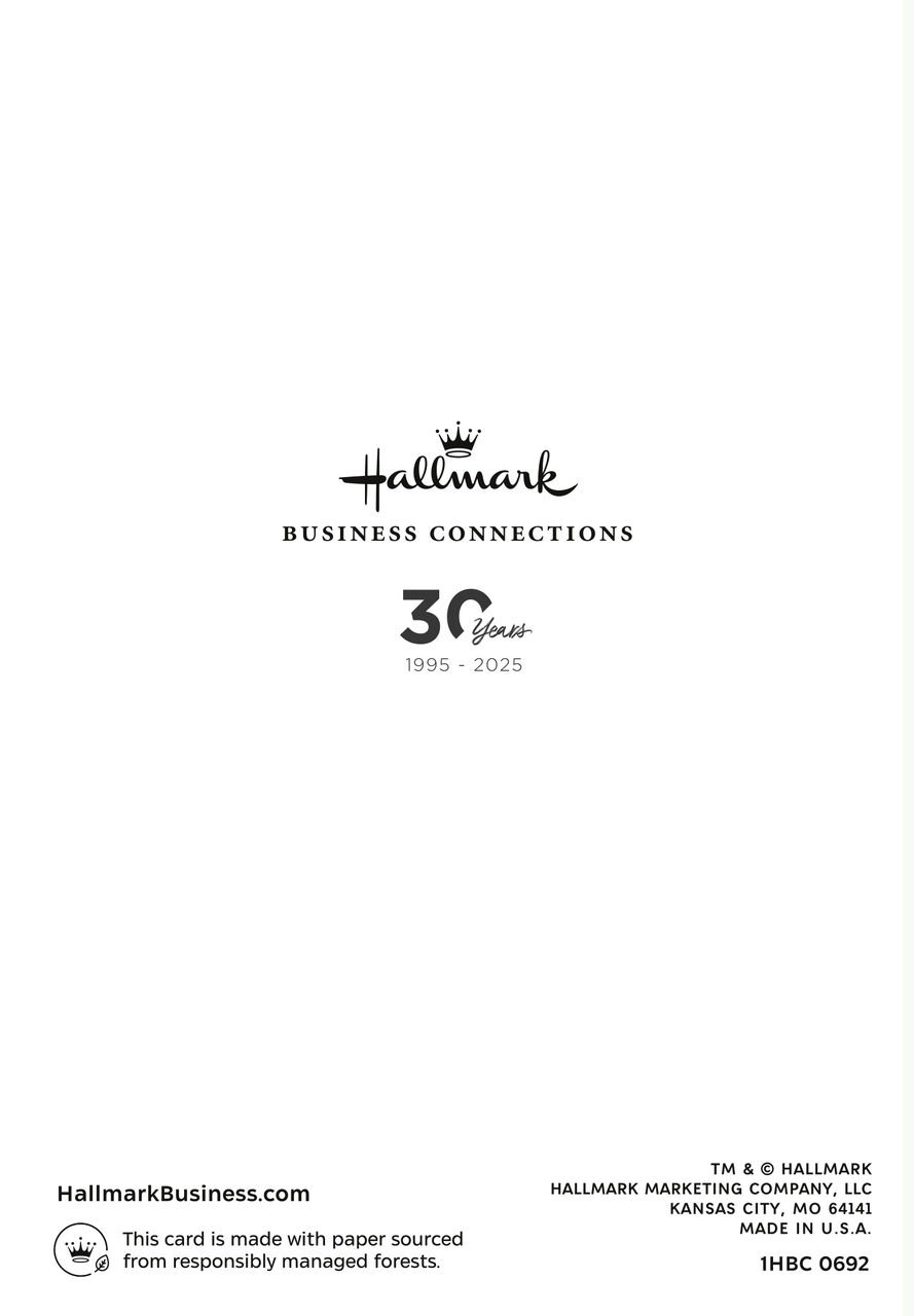 Joy Compounding Daily Winter Botanicals Holiday Card