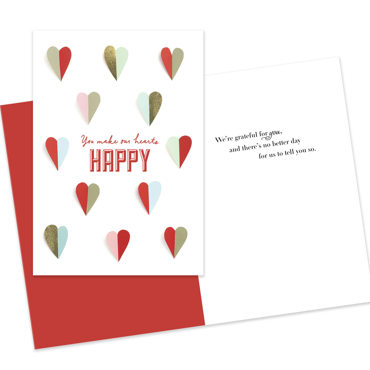 Appreciation for You Assorted Valentine's Day Cards 10 Pack image number 2