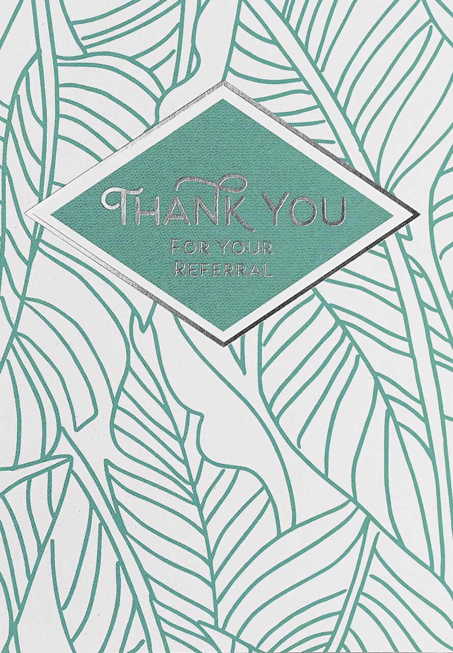 Kind Referral Thank You Card