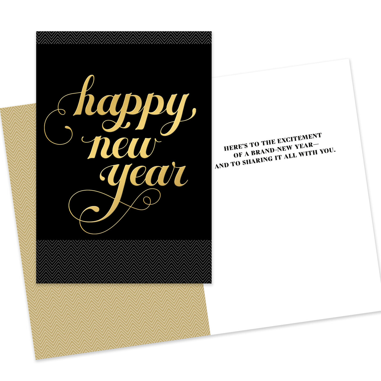Bright Year Ahead Assorted Happy New Year Cards 25 Pack image number 5