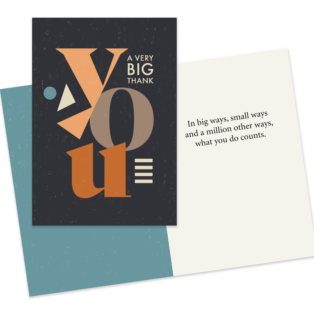 You Make a Difference Assorted Employee Appreciation Cards 10 Pack image number 5