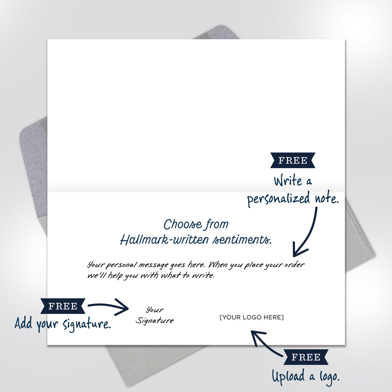 Color Block Letters Birthday Card image number 1