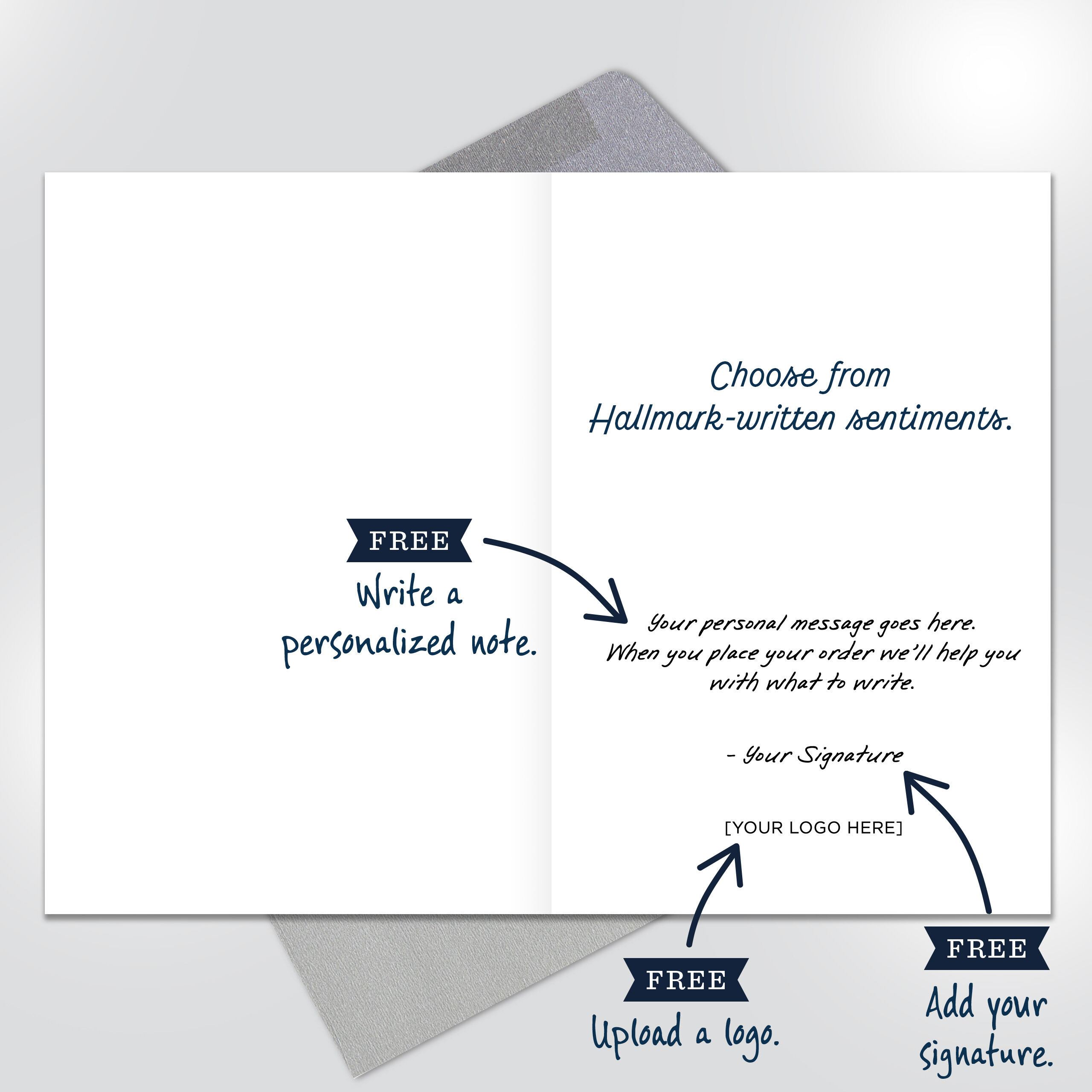 邦楽 B-PASS 3rd ANNIVERSARY Xmas Message Santa Wishes Christmas Cards | Hallmark Business
