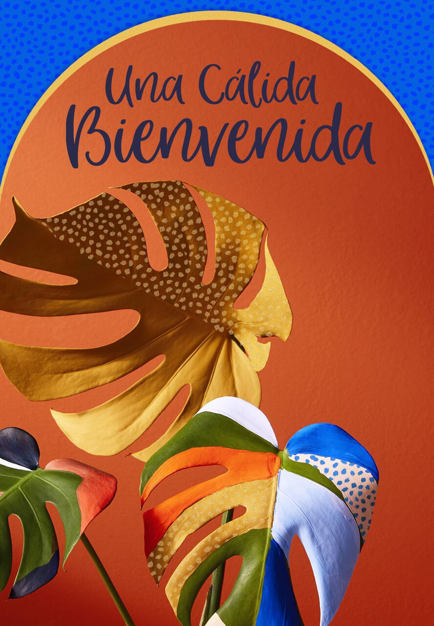 Warmest Welcome Spanish Welcome Card