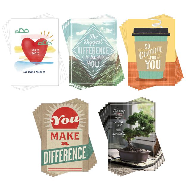 Assorted Appreciation Cards 25 Pack