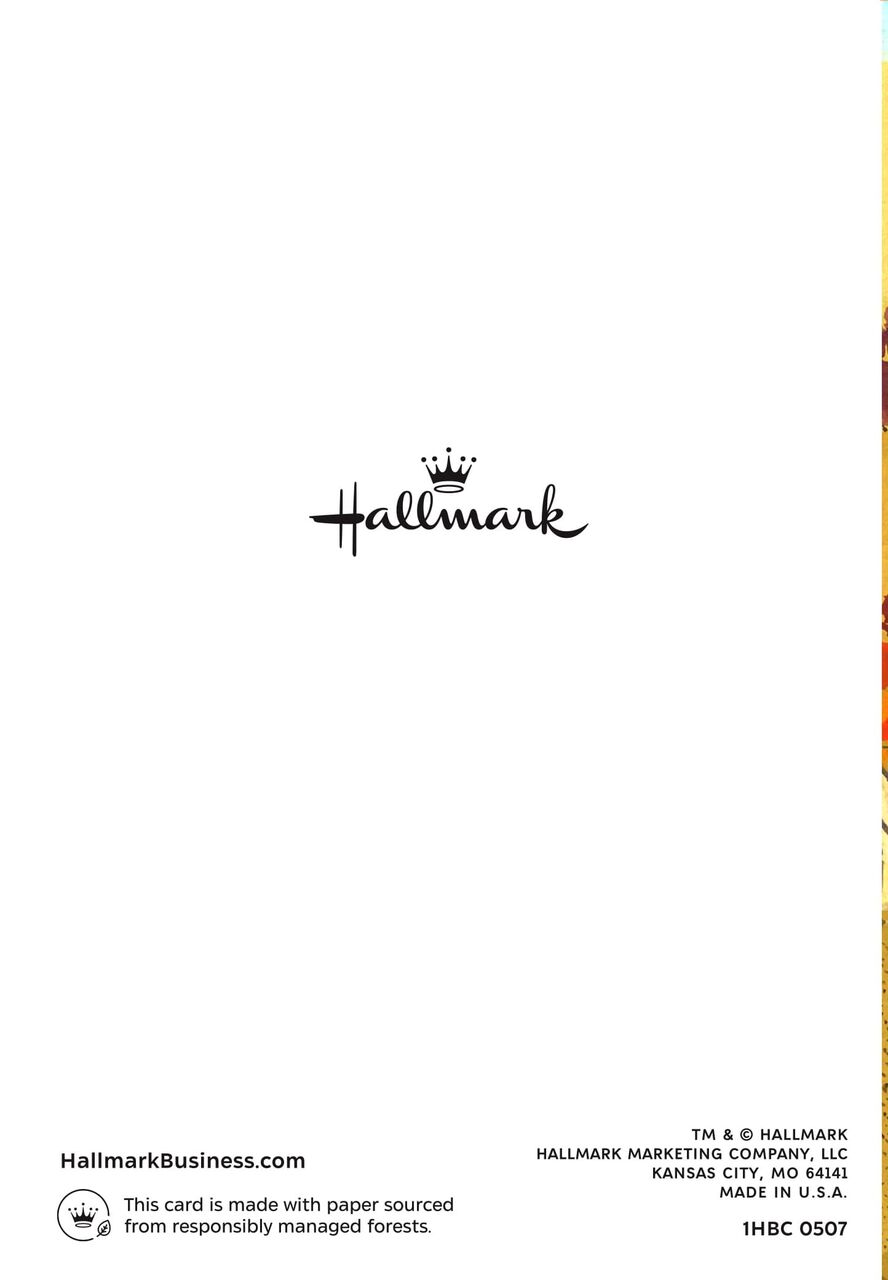 Country Village Happy Thanksgiving Cards