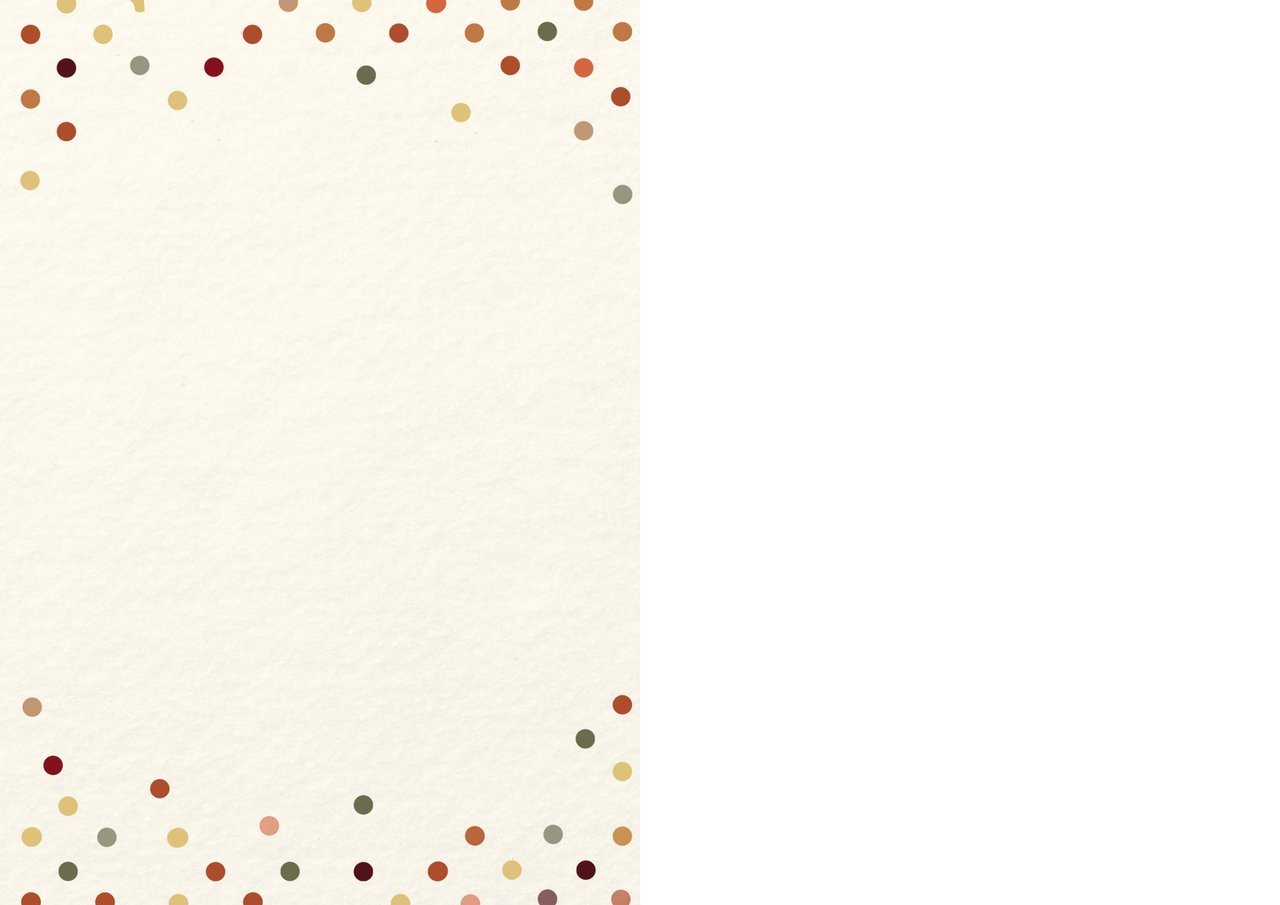 Thankful and Grateful Customizable Thanksgiving Card