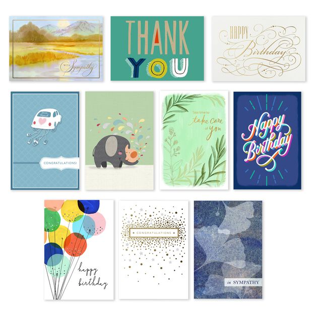 All Occasions Assorted Greeting Cards 50 Pack
