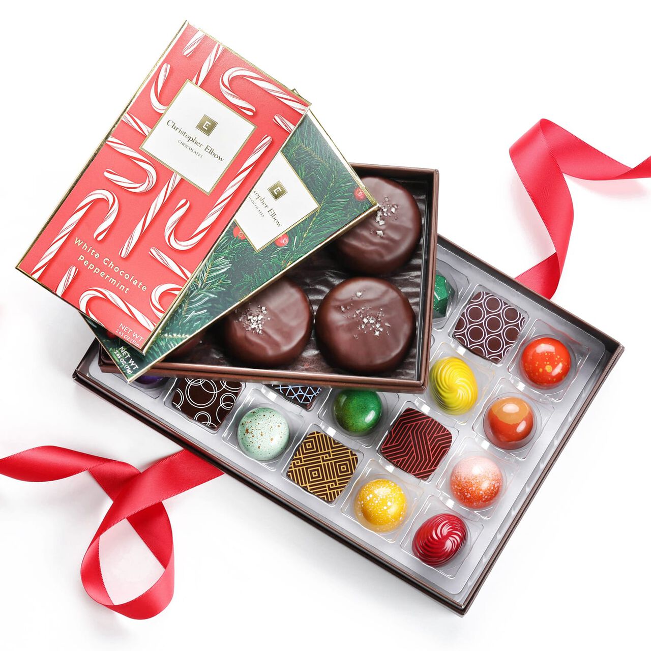 Christopher Elbow Holiday Signature Chocolate Gift Tower image number 1