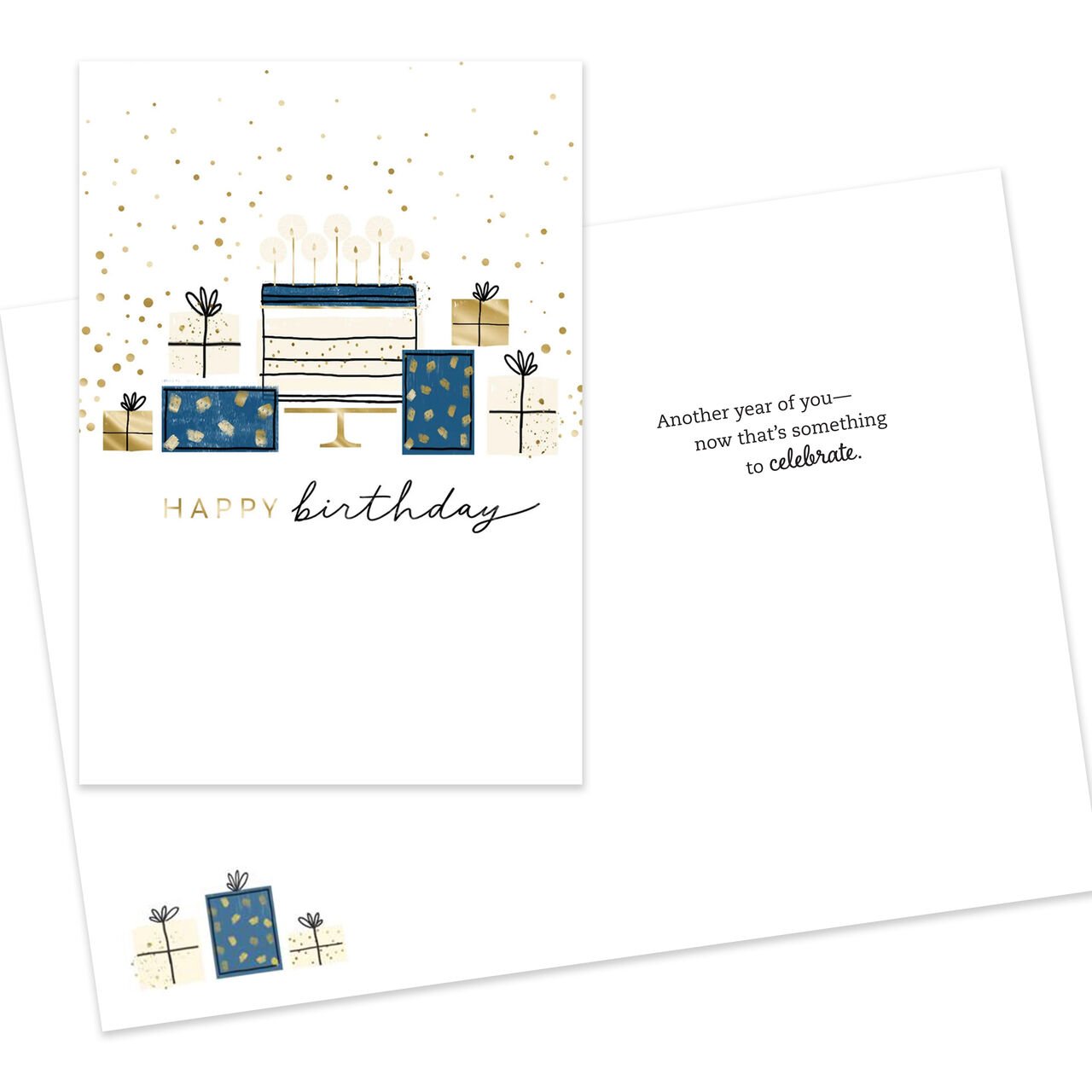 Refined with Foil Assorted Birthday Cards 100 Pack image number 2