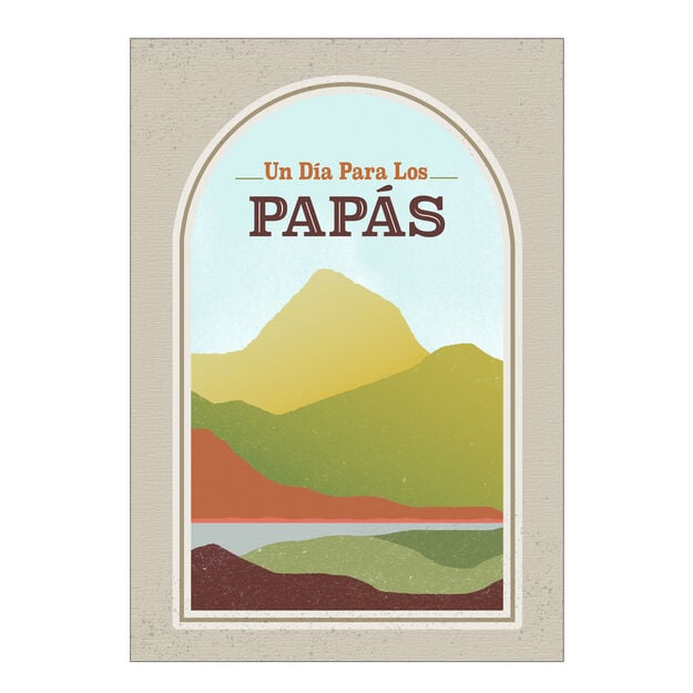 Day for Dads Spanish Father's Day Card