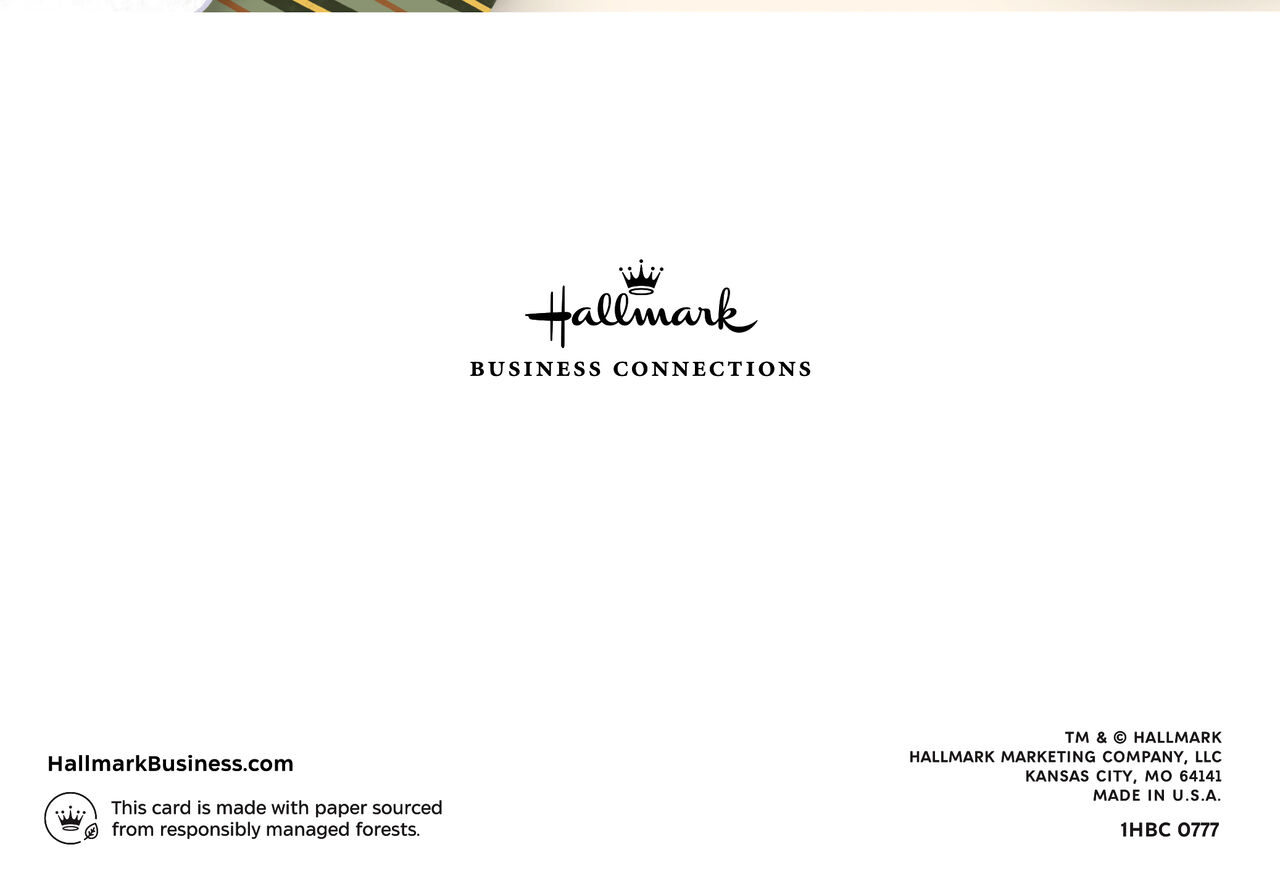 Warm Appreciation Thanksgiving Card