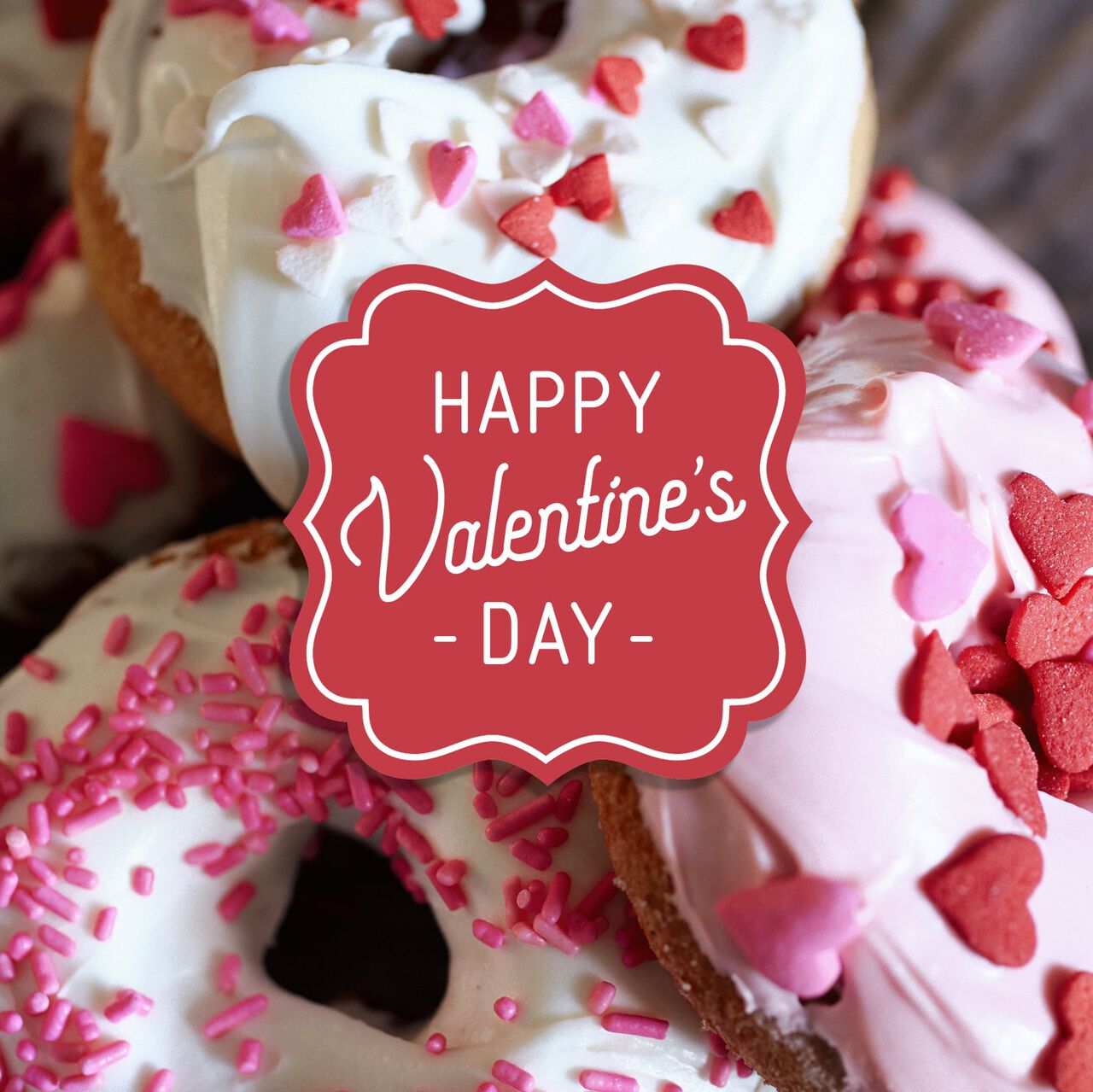Donuts Valentine’s Day Card
