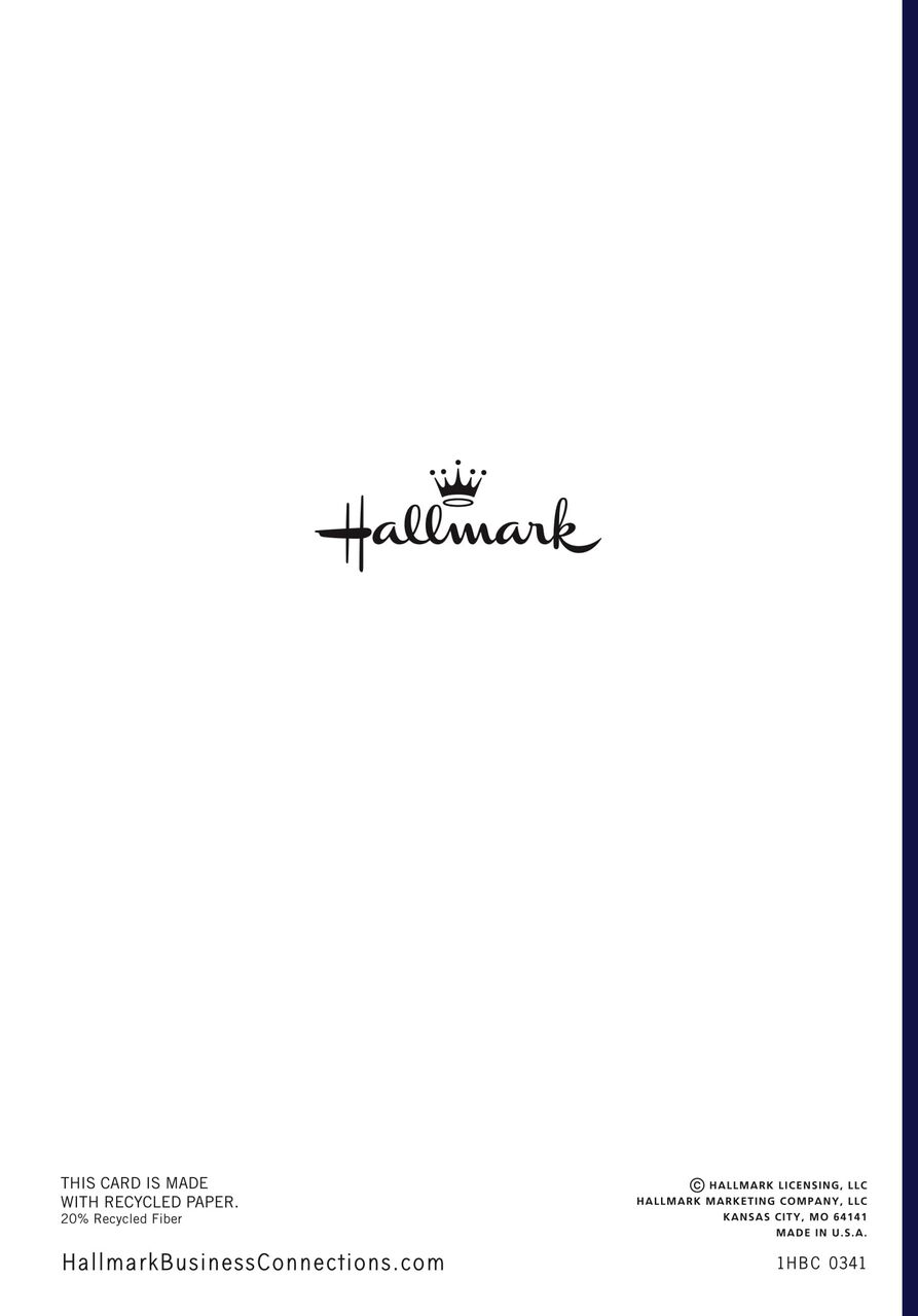Blue, White & Orange Make A Difference Volunteer Thank You Card