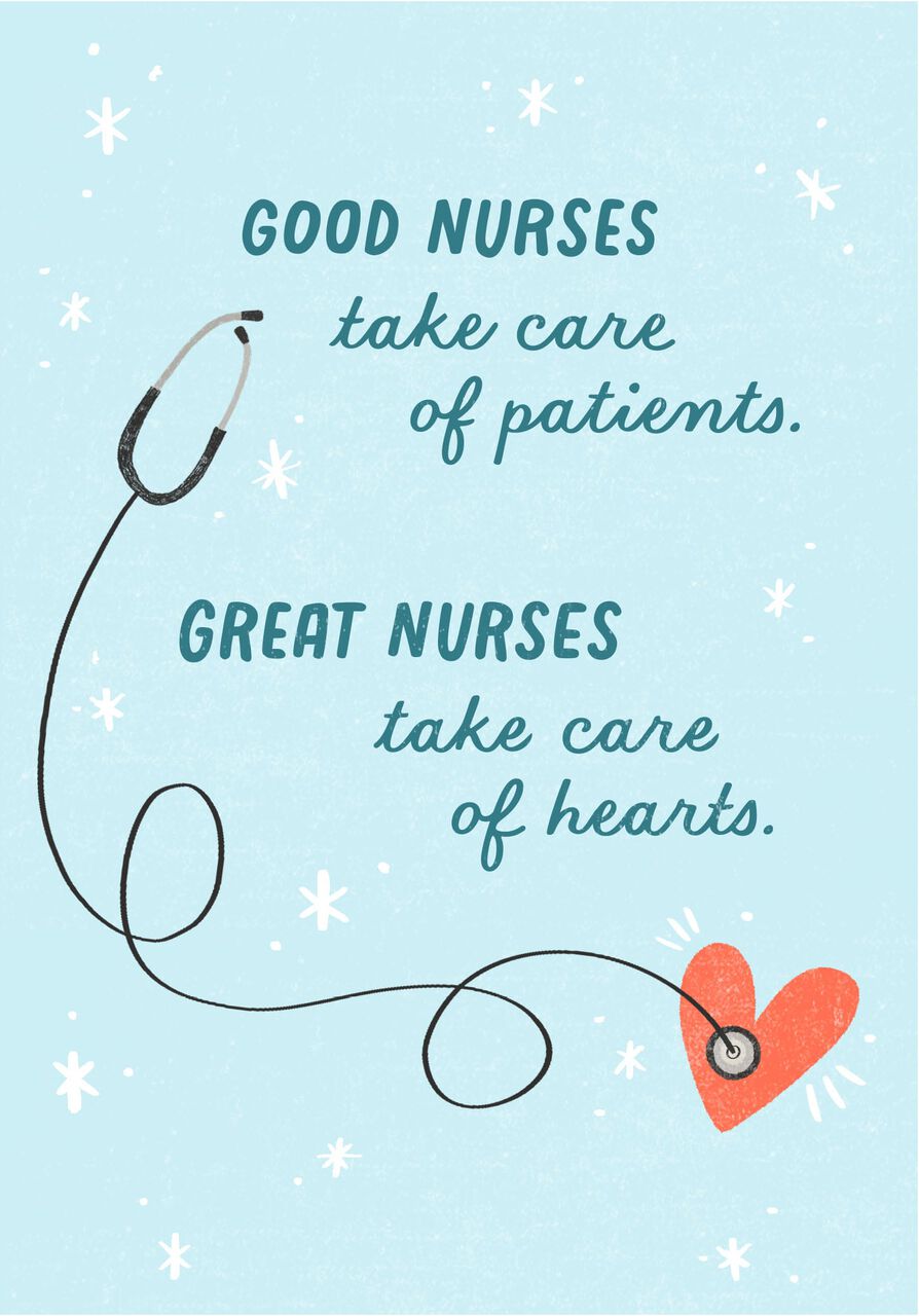 Great Nurses Appreciation Card