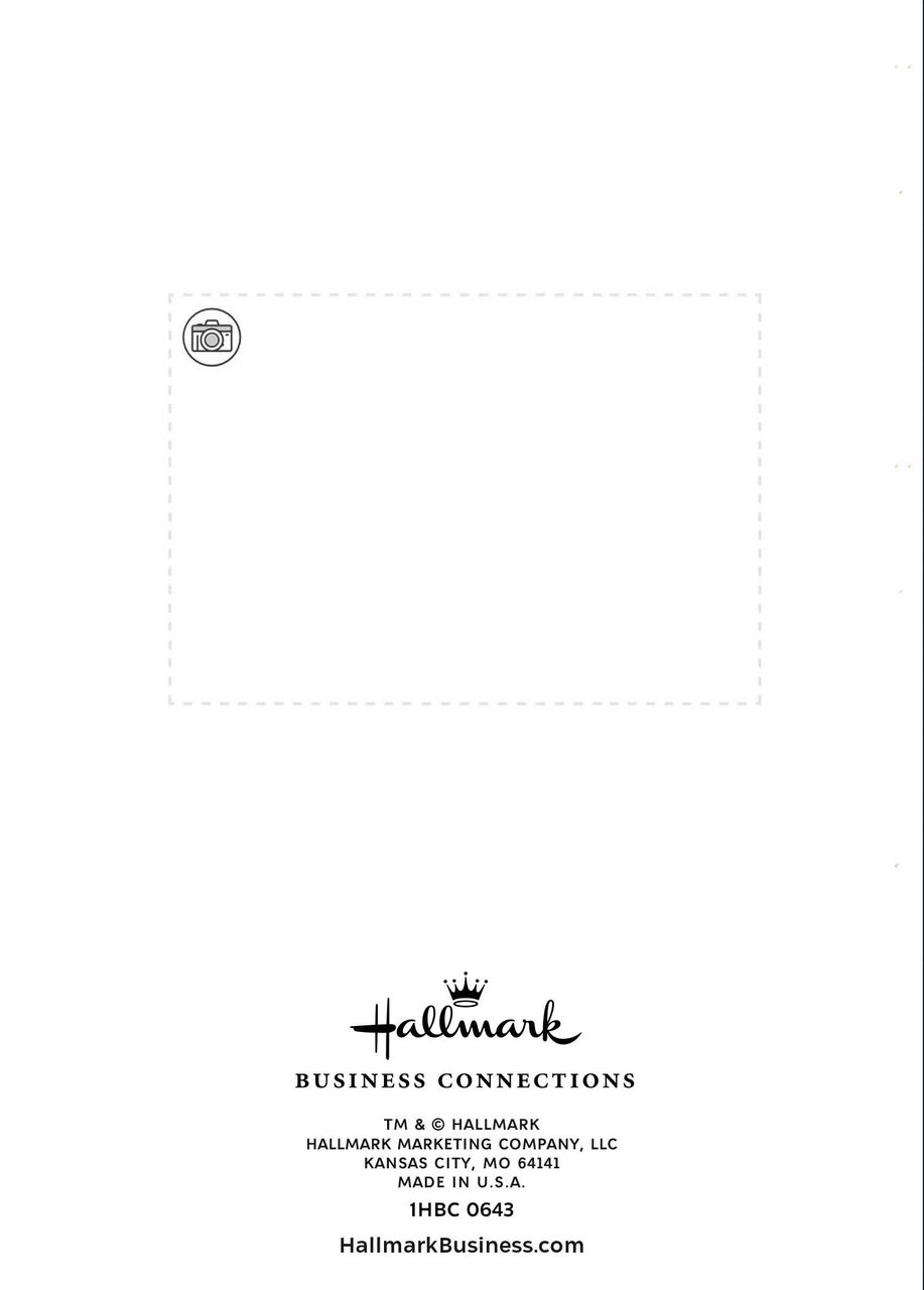 Shining Joy & Cheer Holiday Customizable Card