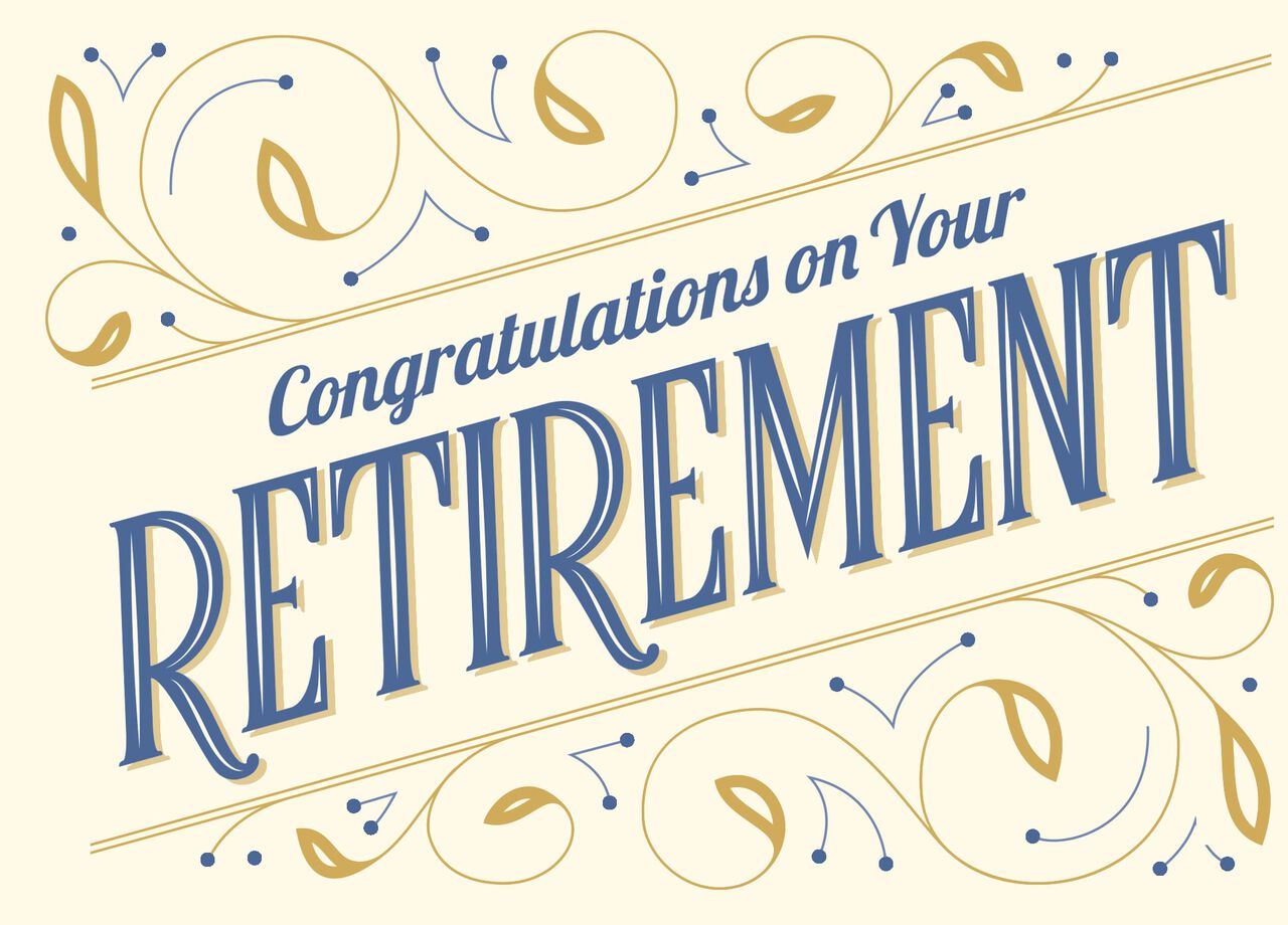 Elegant Congratulations Retirement Card
