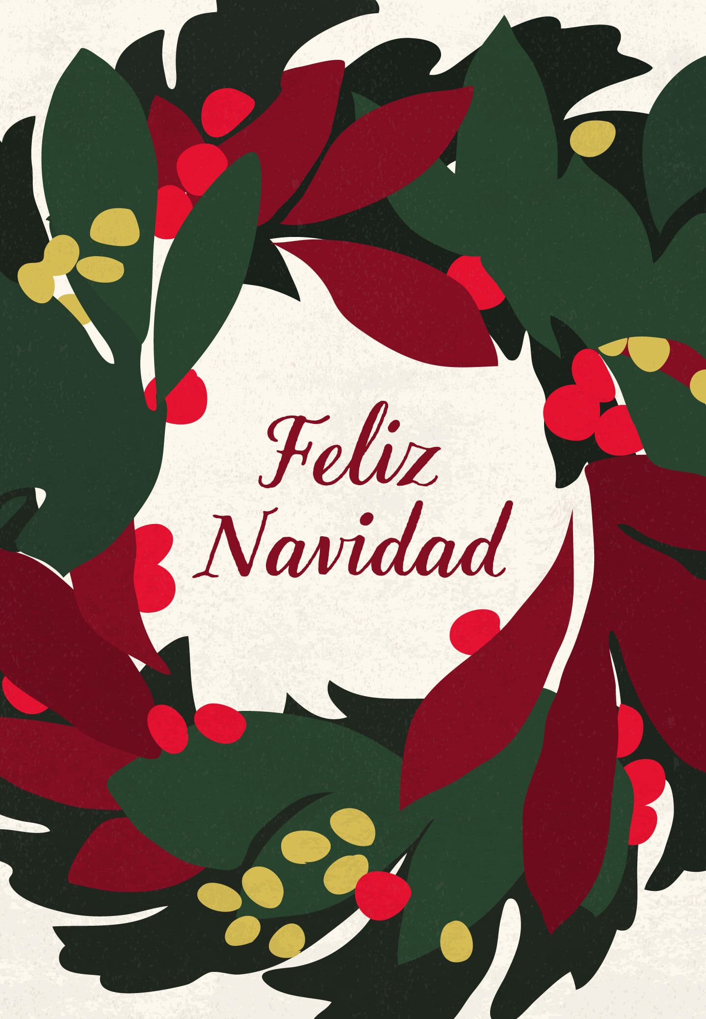 Feliz outlet navidad card