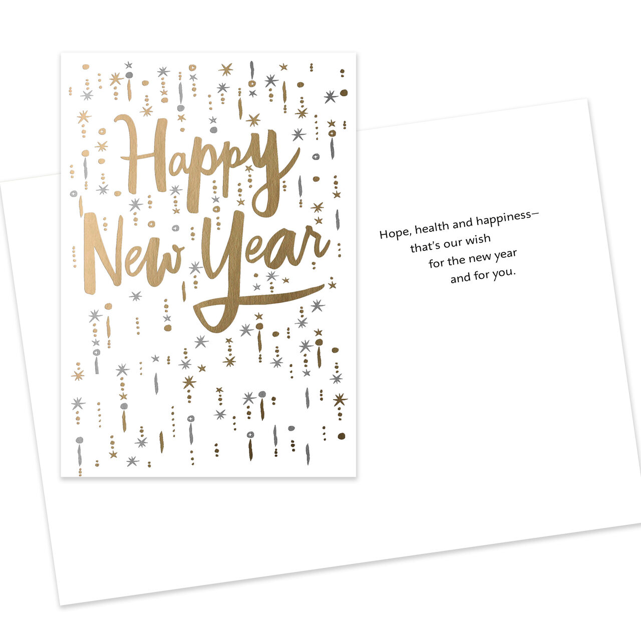 Bright Year Ahead Assorted Happy New Year Cards 10 Pack image number 3