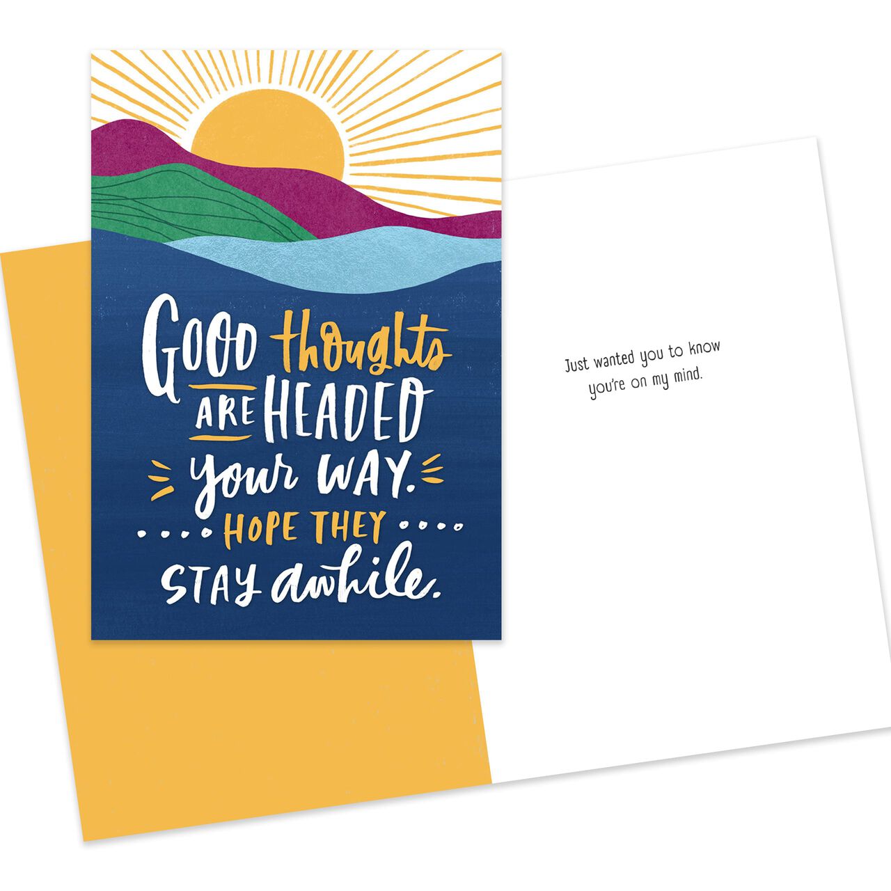 Encouraging Thoughts Assorted Thinking of You Cards 25 Pack image number 2
