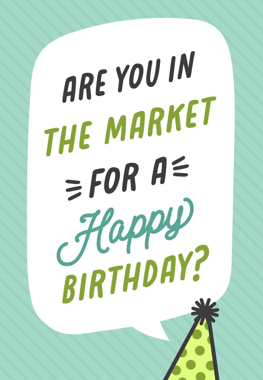Financial Industry Birthday Card