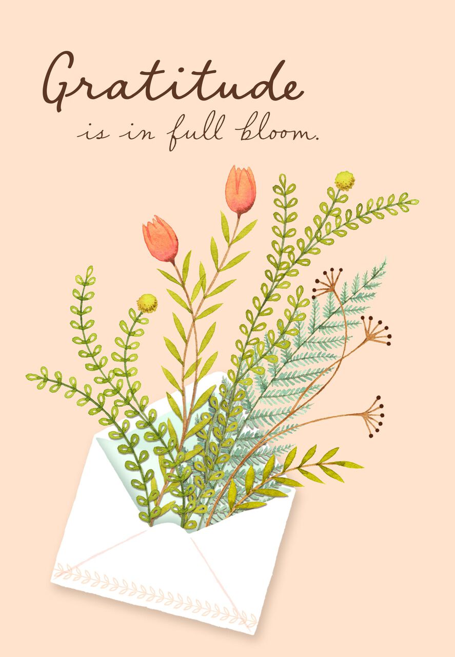 Spring Wishes Appreciation Card