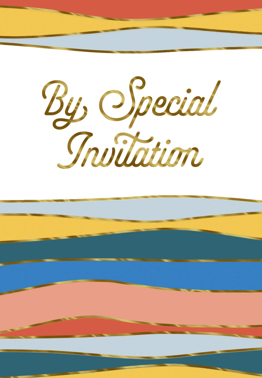 Special Invite Elevated Invitation Card