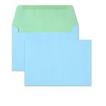 Robin's Egg Blue Envelopes Aqua Lining